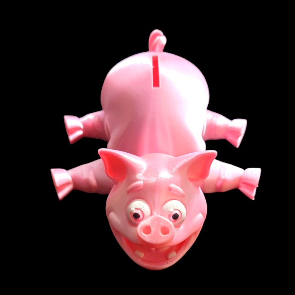 3D Printed Piggy Bank